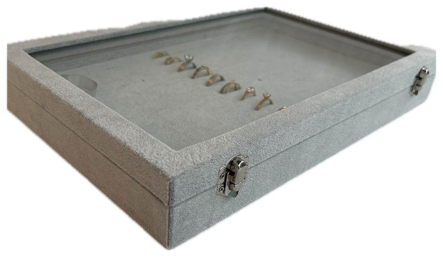 Exhibidor Alhajero Para 100 Anillos Hz38