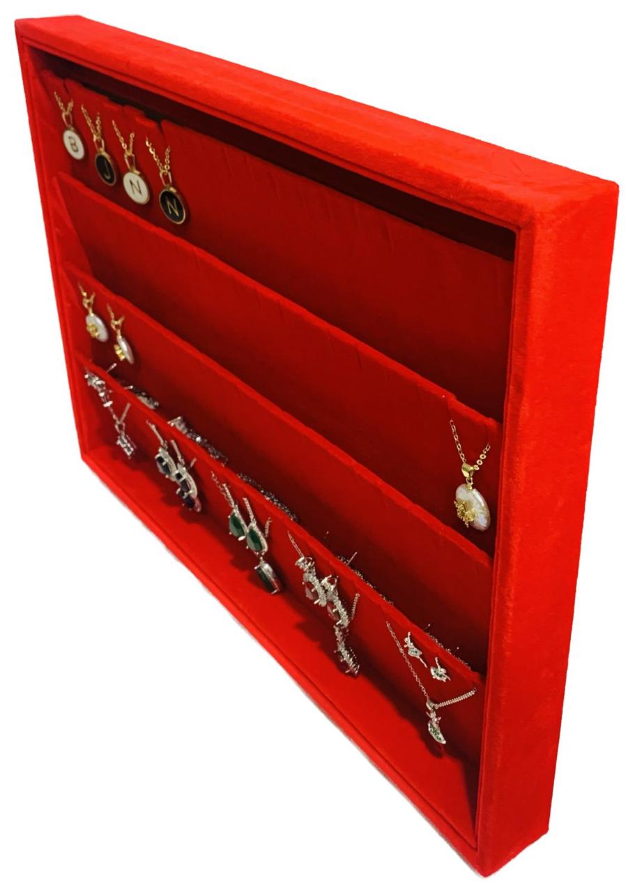 Exhibidor Charola De Joyeria Cadenas, Aretes, Juegos