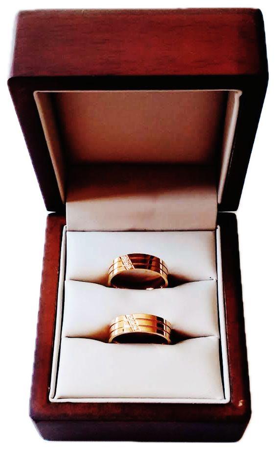 Estuche de Nogal para Argollas