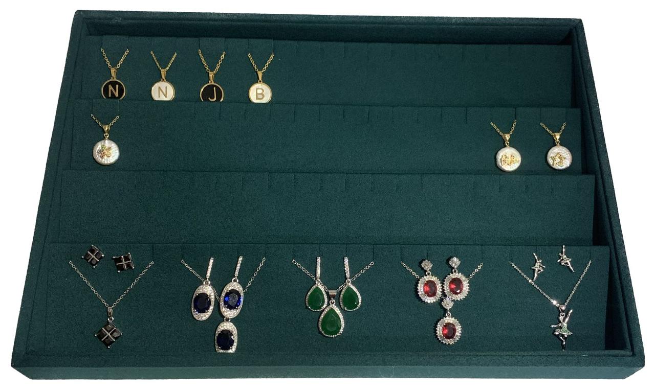 Exhibidor Charola De Joyeria Cadenas, Aretes, Juegos