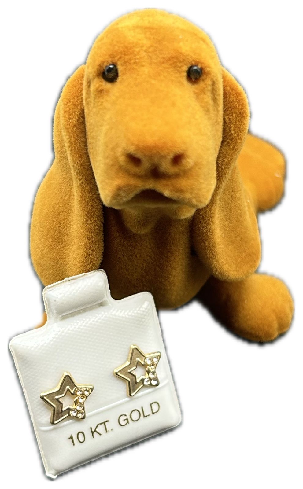 Broquel Oro 10k Estrellita