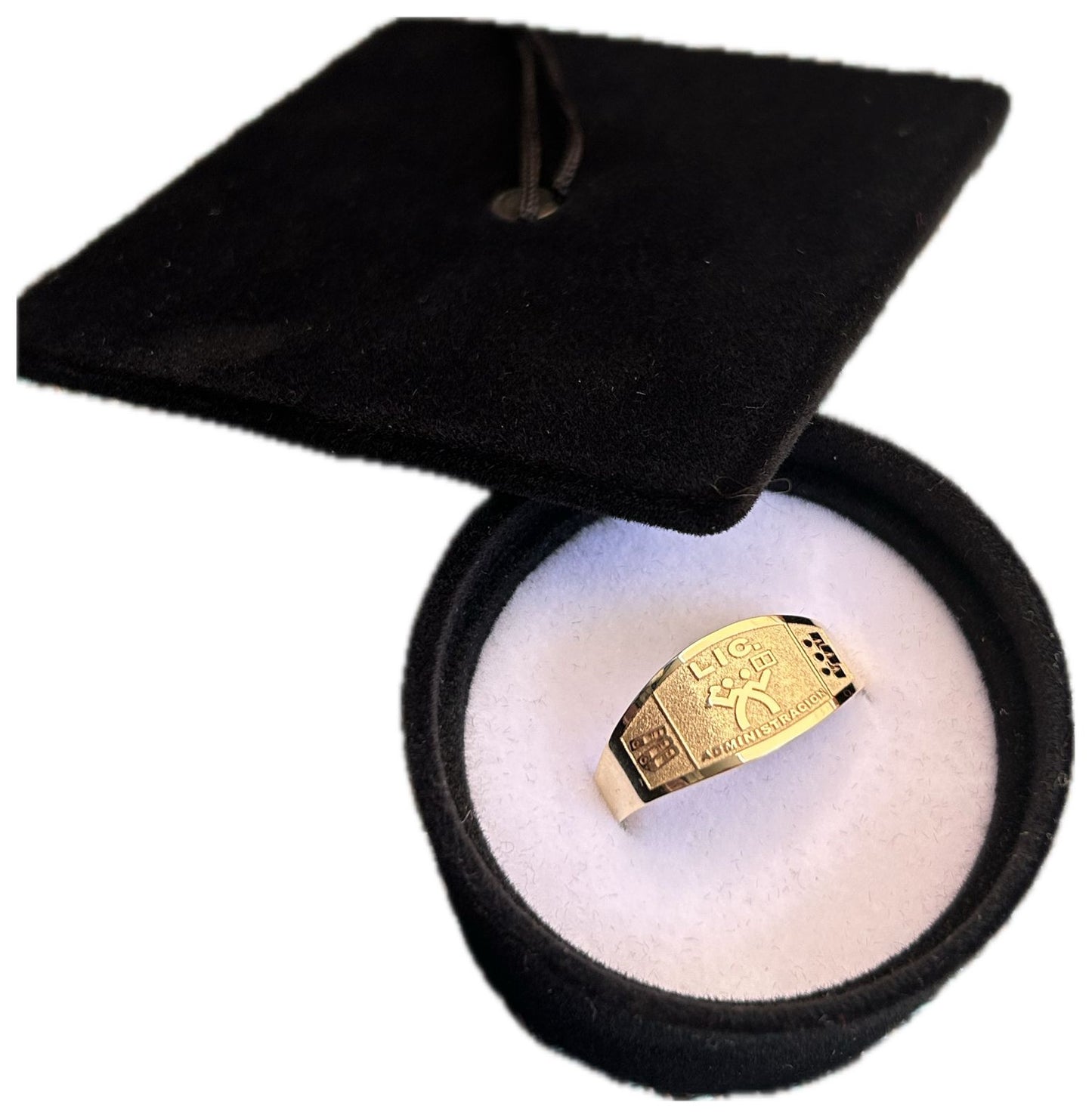 ANILLO DE GRADUACION 10K ADMINISTRACION