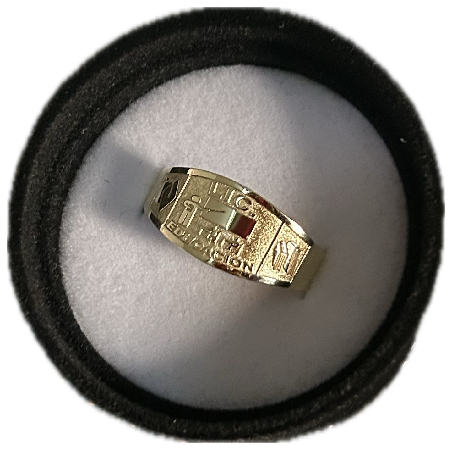 ANILLO DE GRADUACION 10K EDUCACION