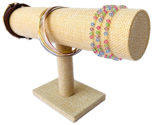 Exhibidor Para Pulseras De Yute