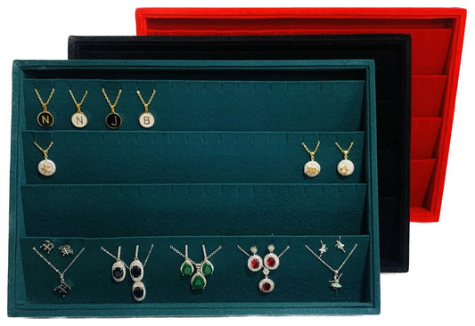 Exhibidor Charola De Joyeria Cadenas, Aretes, Juegos