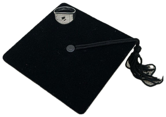ANILLO DE GRADUACION DE PLATA "ING EN SISTEMAS"