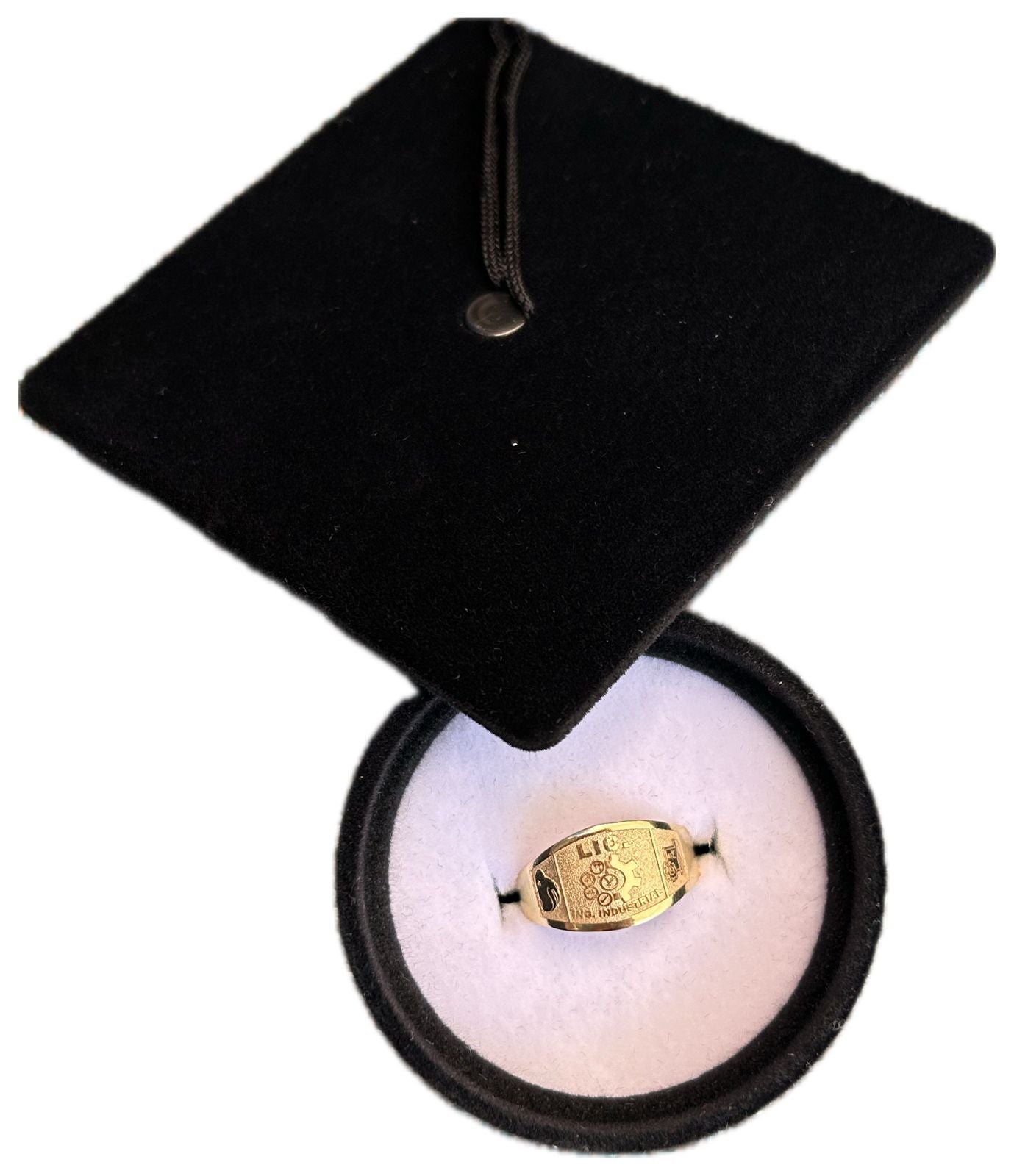 ANILLO DE GRADUACION 10K ING INDRUSTRIAL